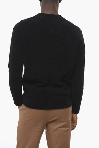 Pullover Girocollo in Ciniglia