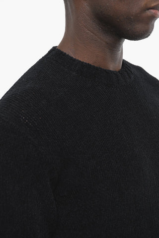 Pullover Girocollo in Ciniglia
