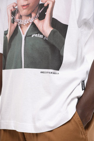 ANGELS BY PALM ANGELS T-Shirt Girocollo SIMS in Cotone