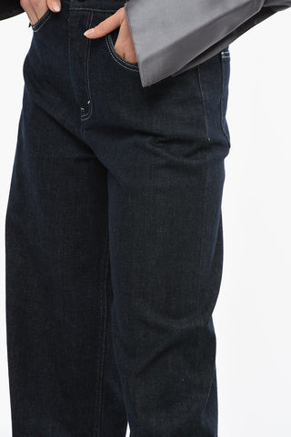 High-Waisted Wide Leg Jeans 27cm L.32