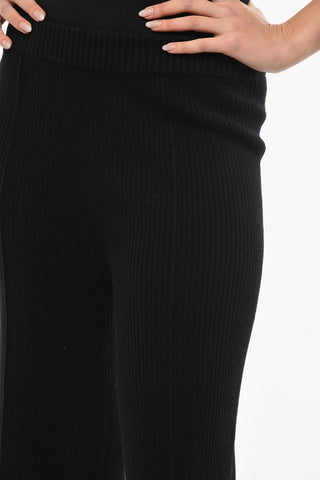 Gerippte Hose NANCY Aus Wolle Und Kaschmir