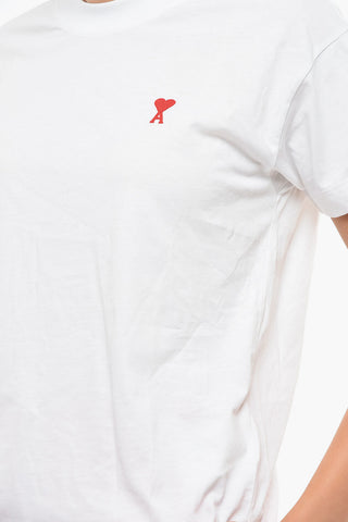 Embroidered Crewneck Short Sleeved T-shirt