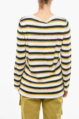 Striped Wool Crewneck Jumper