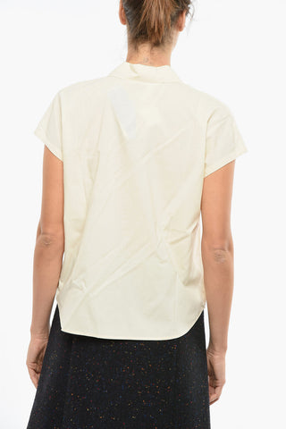 Cotton-Blend Sleeveless Shirt YLVA