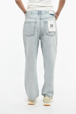 Organic Cotton Boyfriend Light Wash Denims 18cm