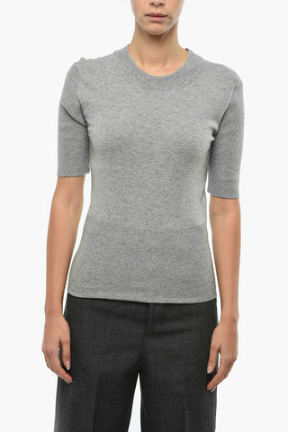 Short Sleeve Cashmere Sweater