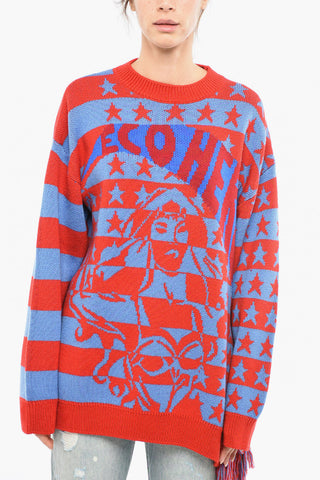 Fringed ECO HERO Crewneck Jumper