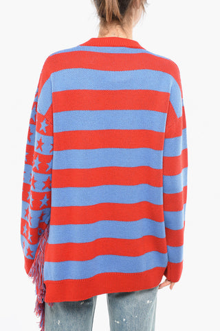 Fringed ECO HERO Crewneck Jumper