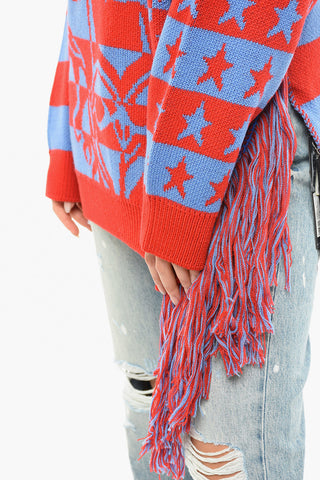 Fringed ECO HERO Crewneck Jumper
