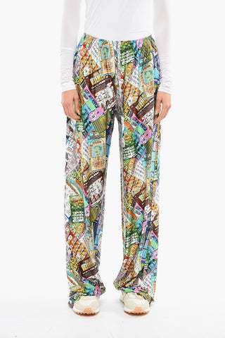 Joggers UNISEX Wide Leg LORRETY con Elastico in Vita