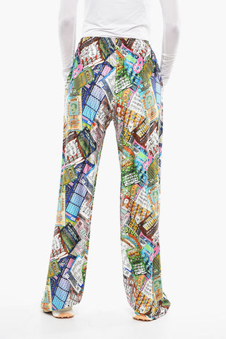 Joggers UNISEX Wide Leg LORRETY con Elastico in Vita