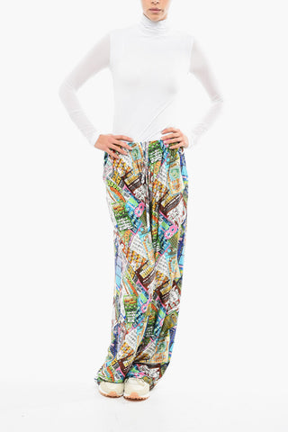 Joggers UNISEX Wide Leg LORRETY con Elastico in Vita