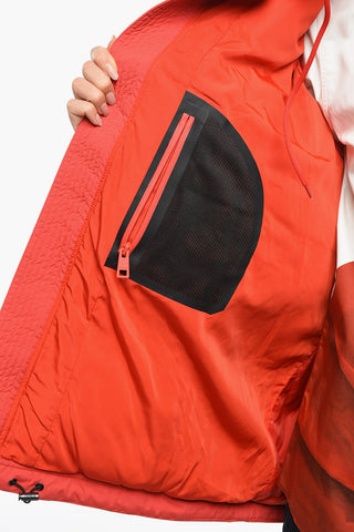 Contrasting Details Solid Color Jacket
