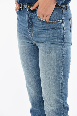 Boyfriend Fit mid-Wash Jeans