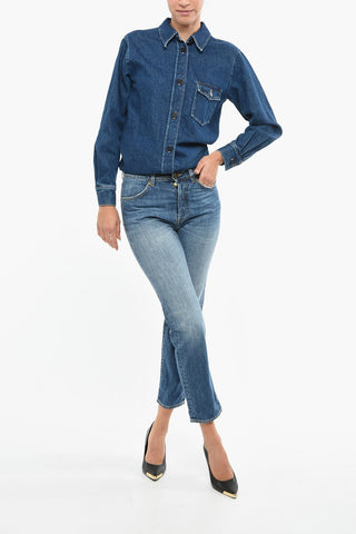 Boyfriend Fit mid-Wash Jeans