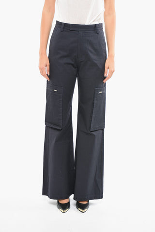 Bell-Bottom Cargo Pants
