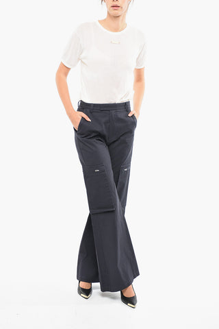 Bell-Bottom Cargo Pants