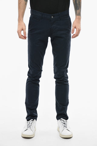 Pantaloni Chino Slim Fit in Cotone Stretch