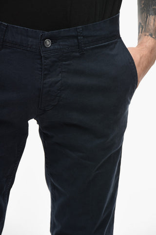 Pantaloni Chino Slim Fit in Cotone Stretch