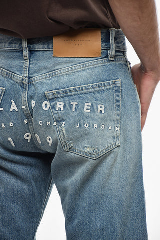 Vintage Effect Distressed 702 Jeans 20cm