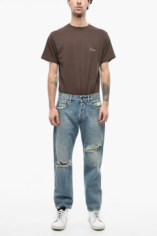 Vintage Effect Distressed 702 Jeans 20cm