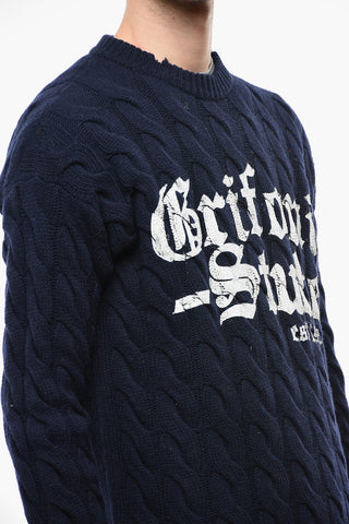 Maglia Girocollo STUBE in Misto Lana Aran