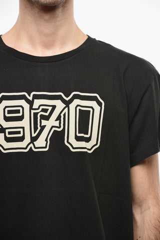 PARIS Cropped T-Shirt with Grafic Boxy Print