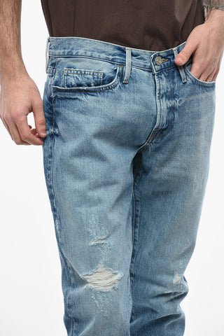 Distressed Detail Slim Fit Denims 16cm