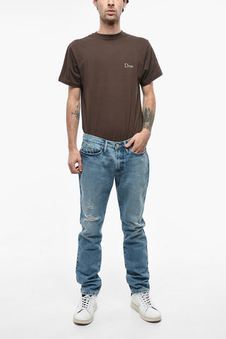 Distressed Detail Slim Fit Denims 16cm