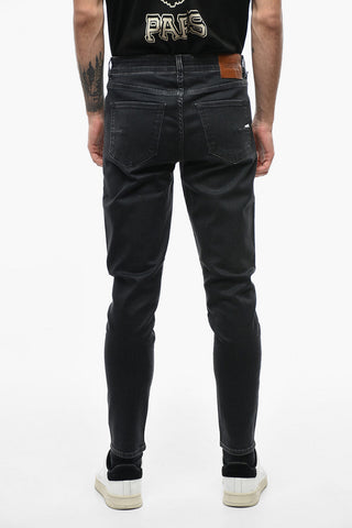Jeans Regular Fit in Lavaggio Scuro 14cm