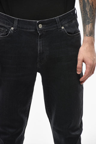 Jeans Regular Fit in Lavaggio Scuro 14cm