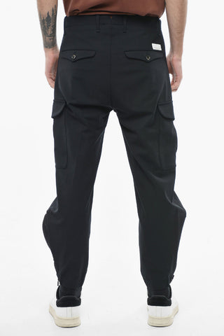 Wool Stretch MILITARY Cargo Pants