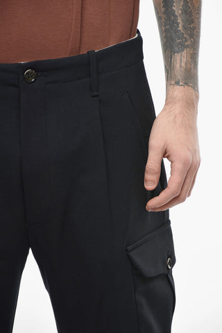 Wool Stretch MILITARY Cargo Pants