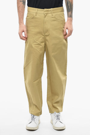 Balloon Jeans with 4 Pockets and Low Crotch