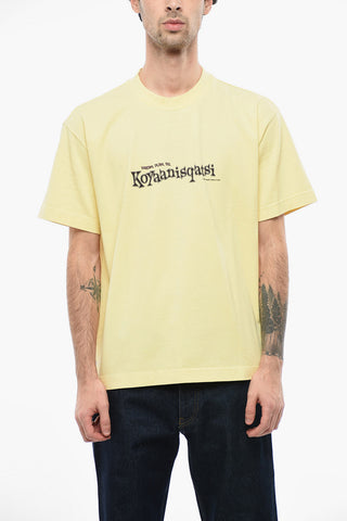 Printed Cotton Crew-Neck T-shirt