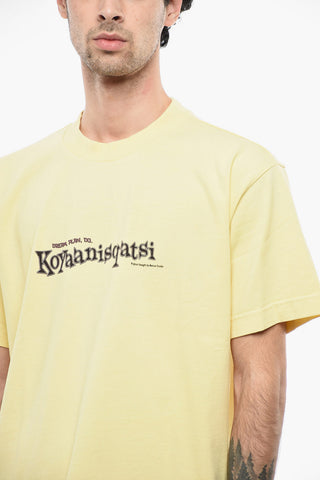 Printed Cotton Crew-Neck T-shirt