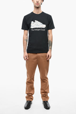 Crew Neck CHOICE Printed T-Shirt