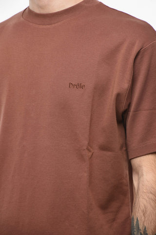Solid Color Cotton Crew-Neck T-shirt