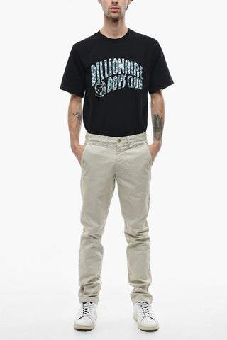 Comfort Fit Chinos Pants with Belt Loops