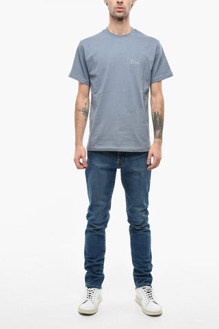 Embroidered Logo Crew-neck T-shirt
