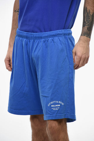 Logo Printed Jersey Sweatshorts