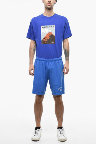 Logo Printed Jersey Sweatshorts