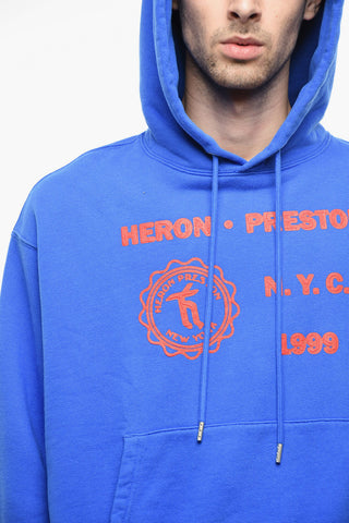 PROMO ONLY Hoodie Sweatshirt with Embossed Lettering