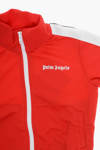 Full Zip Sweatshirt with Contrasting Side Band