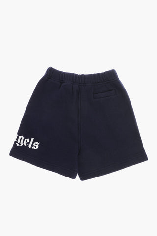 3-Pocket Sweat Shorts with Printed Logo
