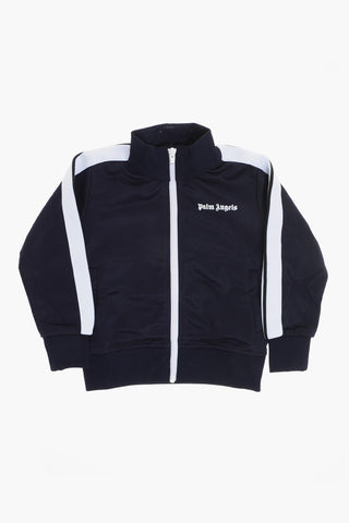 Track Sweatshirt with Contrast Side Bands