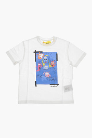 Printed MONSTERLISA Crew-neck T-Shirt