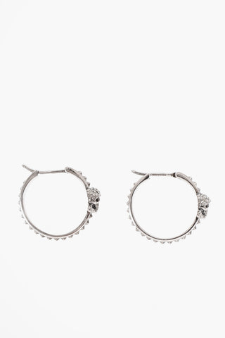 Studs and Skull Hoop Earrings