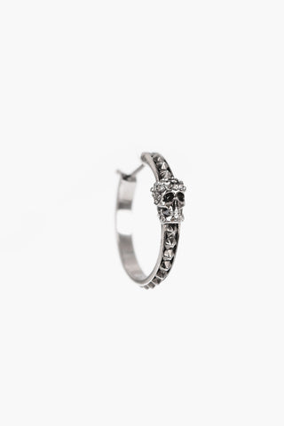 Studs and Skull Hoop Earrings
