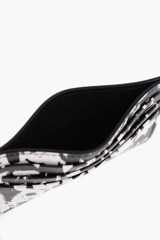 Portacarte in Pelle con Logo All-Over